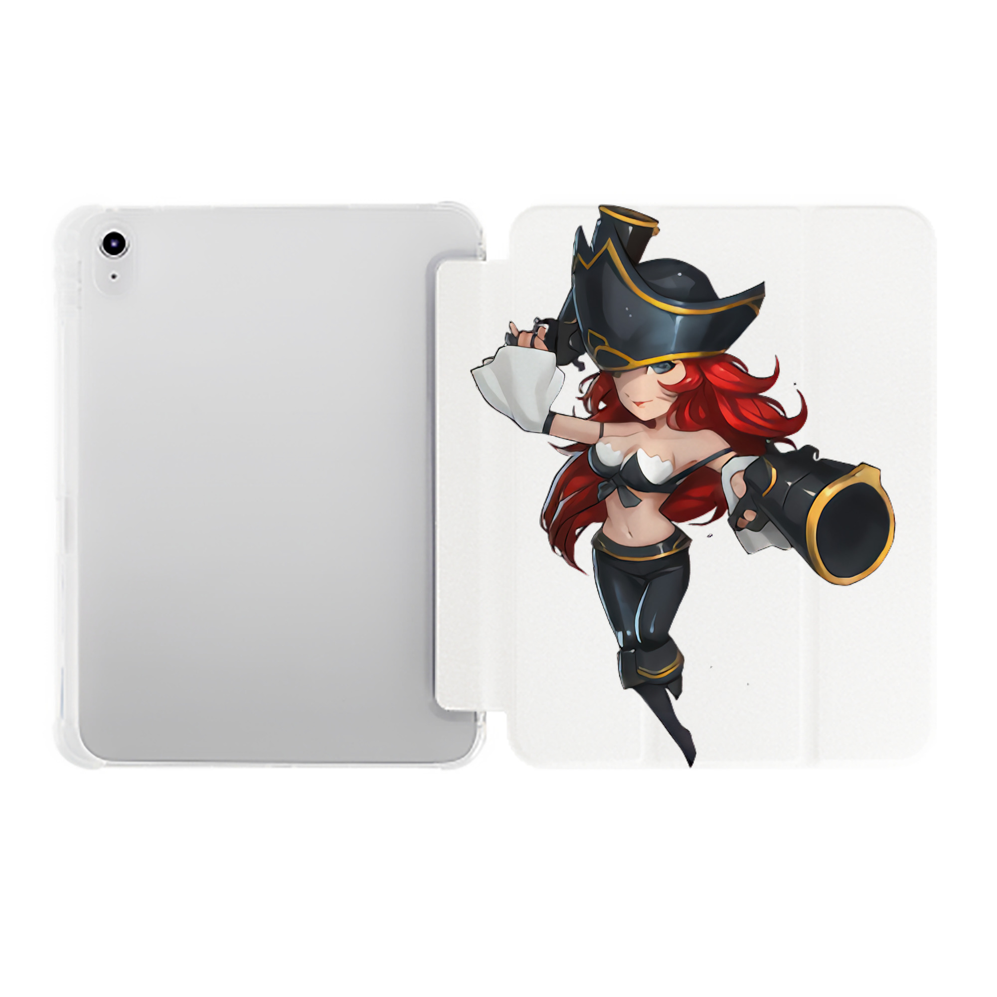（画像用） リーグ・オブ・レジェンド League of Legends LOL IPad ケース ペン収納付き 三つ折りスタンド PUレザー×シリコン 対応機種9.5/10.5/10.9インチ